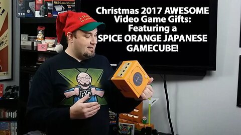 AMAZING UNBOXING! Spice Orange Nintendo Gamecube! Merry Christmas from RoXolid Productions!