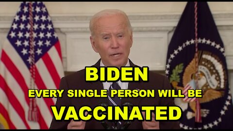 BIDEN COMING AFTER FLORIDA - WILL MANDATE VACCINES FOR EVERYONE