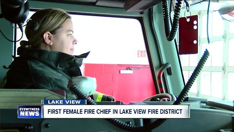 Lake View Fire District welcomes first female chief, a fifth generation firefighter