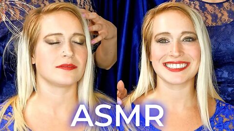 ASMR 💕 Gorgeous Hair Play, Scalp Massage with Soft Spoken Binaural Sounds, Pampering w/ Corrina 😴
