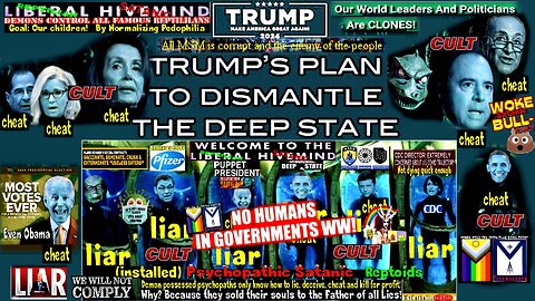 Trump's Plan To Dismantle The DEEP STATE (related info and links in description)