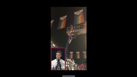 Have we been conquered?! Pride flags replace American, British and Canadian flags?!