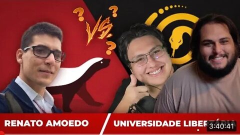 Universidade Libertária e Renato Amoedo: DEBATE OU ENTREVISTA?!?!?