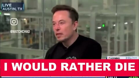 This reaction from Elon is actually profoundly bas