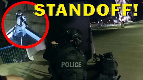 Nerve Wracking Standoff With Armed Suspect Caught On Video - LEO Round Table S08E178