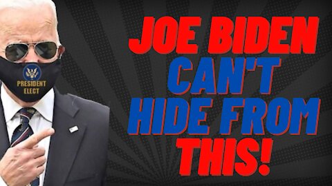 Joe Biden CAN'T HIDE From This.. No Matter How Hard The Media Tries, This Will HAUNT HIM