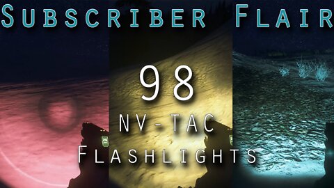 Star Citizen Subscriber Flair 98 - NV-TAC Flashlights