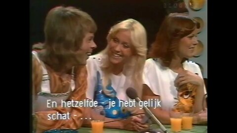 ABBA : S.O.S + Interview + Subtitles - Eddy Go Round Show (Stereo)