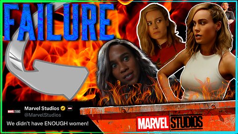 The Marvels DISASTER! Historic Box Office Failure That PROVES the MCU is DEAD & Feminists KILLED It!