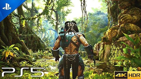 (PS5) Predator Hunting Grounds - Immersive Jungle Gameplay | Ultra Realistic Graphics (4K HDR)