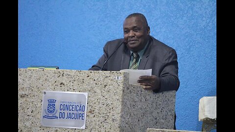Vereador Oseas elogia conclusão de obras a pedido dele em Conceição do Jacuípe