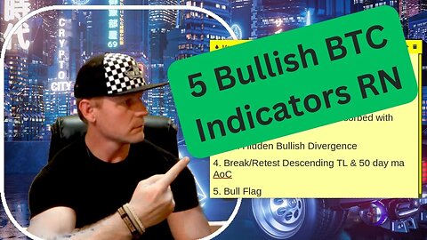 Top 5 Bullish Bitcoin Technical Indicators Right Now!