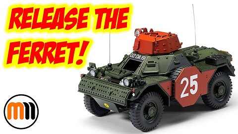 Building the Airfix 1/35th scale Ferret Scout Car - Part 1