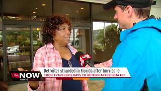 Detroiter stranded in Florida after Hurricane Irma