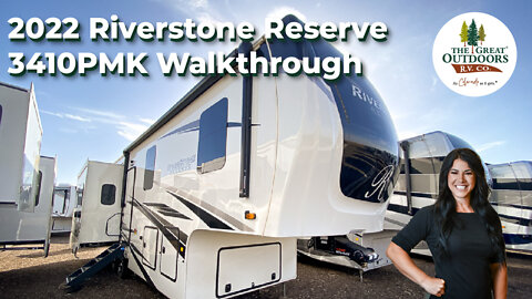 NEW! 2022 Riverstone Reserve 3410PMK Luxury 5th Wheel