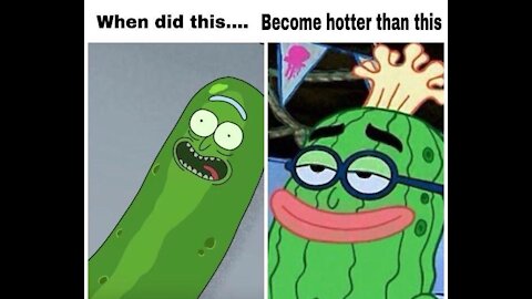 I’m pickle Rick!