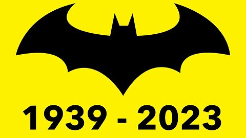 Evolução do logo do Batman (1939-2023)