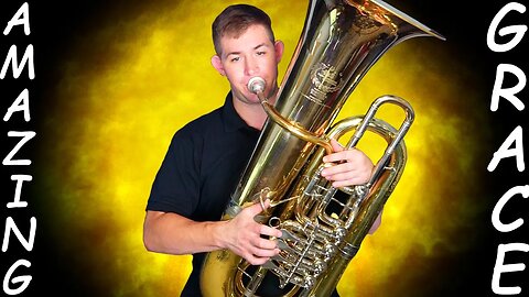 😲😲 DREAM TUBA HIGH RANGE & TONE!!! Amazing Grace, Play Along!