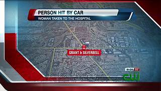 Woman hit by car on the westside