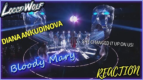 DIANA ANKUDINOVA (Диана Анкудинова) Bloody Mary "Masked singer show" Ep.1 (REACTION)