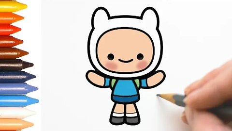 Como Desenhar O Finn (Fácil)