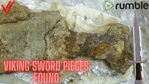 Viking sword pieces found