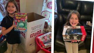 Local kids help Toys for Tots