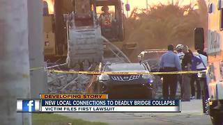 First lawsuit filed in deadly bridge collapse