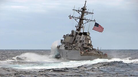 BREAKING NEWS! US WARSHIP ATTACKED IN THE RED SEA! USS Carney (DDG-64) AND OTHER SHIPS.