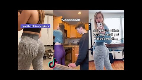 Funny Reaction Of HusbandsBoyfriends To Tiktok Leggings