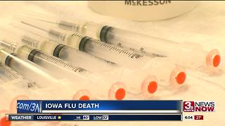 First flu death of season in Iowa