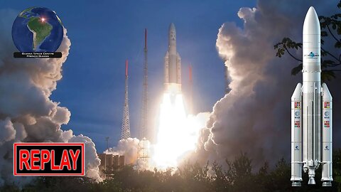 REPLAY: Ariane 5 ECA launch of Galaxy 35/36 + MTG-I1 to GEO! (13 Dec 2022)