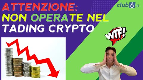 ATTENZIONE: NON OPERATE nel mercato CRYPTO... -50% IN ARRIVO? | Morris Crypto Club6