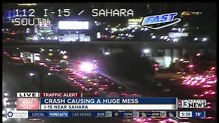 I-15 near Sahara backed up Sept. 5