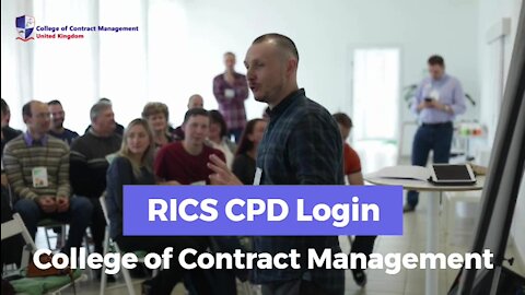 RICS CPD Login - Hours