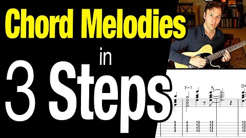 Chord Melodies - How to play chords and melody together