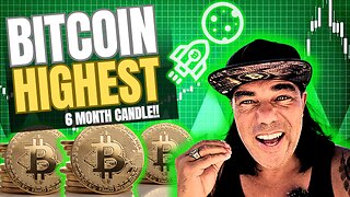 BITCOIN CLOSED HIGHEST 6 MONTH CANDLE EVER, THIS IS NEXT!!