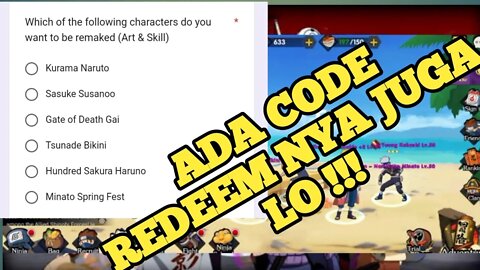 Survey Remake Ninja Karakter Ada Code Redeemnya Juga Heroes Assembled Reborn