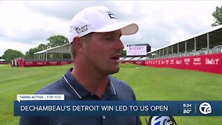 Bryson DeChambeau says Detroit win helped propel him to US Open victory