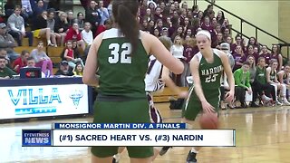Sacred Heart, Seminary, & O'Hara win Monsignor Martin Girls' Basketball Titles