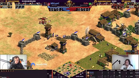 MbL vs F1re DECIDERS King of the Desert 5 for R16 Spot #ageofempires2