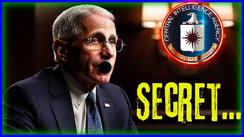 🤫 Fauci Files: Fauci's SECRET Trips To CIA Before Covid Lockdowns... 🤫