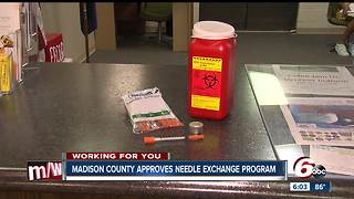 Madison County to resume needle exchange program