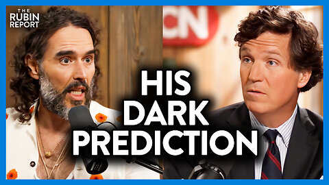 Russell Brand Surprises Tucker Carlson with His Dark Prediction for 2024