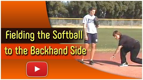 Softball Skills - Fielding to the Backhand Side - Coach Stacy Iveson