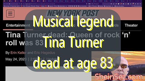 Musical legend Tina Turner dead at 83 & more (#179)