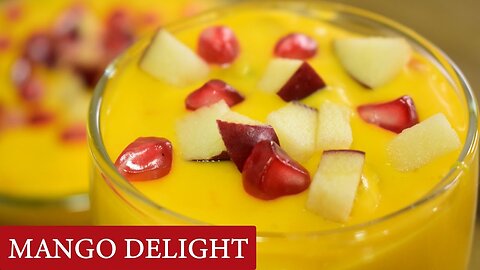 Mango Trifle Delight Recipe By Food vision