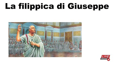 La filippica di Giuseppe