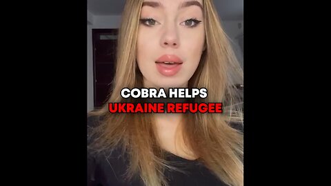 Ukraine Refugee Receives Help From Andrew and Trsitan Tate