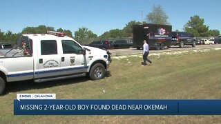 Missing 2-year-old boy found dead near Okemah